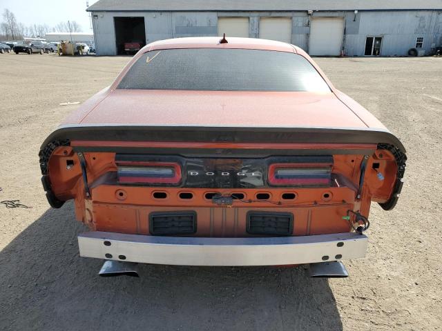 2C3CDZFJ2MH645891 - 2021 DODGE CHALLENGER R/T SCAT PACK ORANGE photo 6