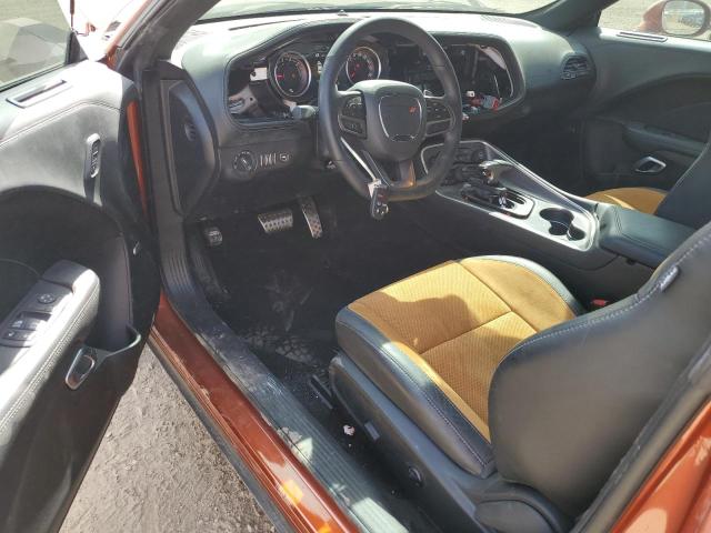 2C3CDZFJ2MH645891 - 2021 DODGE CHALLENGER R/T SCAT PACK ORANGE photo 8