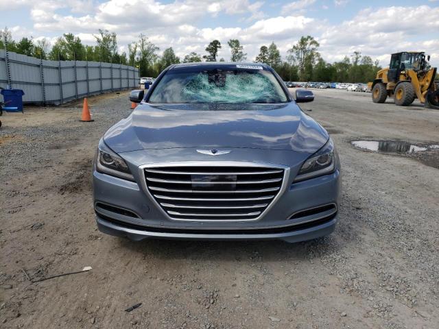 KMHGN4JE1FU022216 - 2015 HYUNDAI GENESIS 3.8L BLUE photo 5