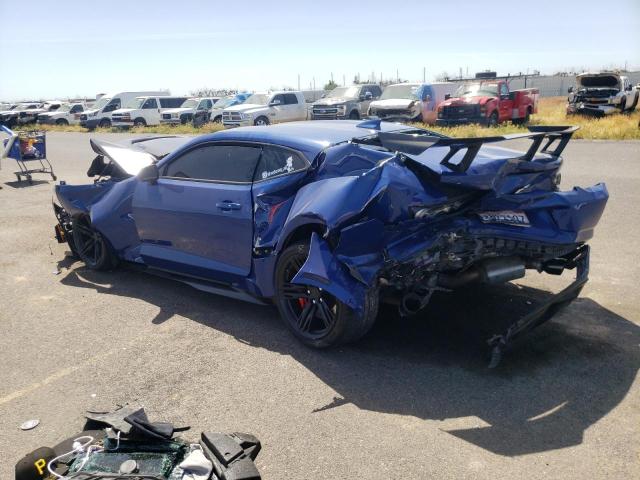 1G1FK1R66L0143646 - 2020 CHEVROLET CAMARO ZL1 蓝色 照片 2
