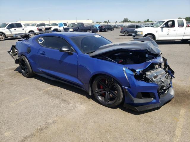 1G1FK1R66L0143646 - 2020 CHEVROLET CAMARO ZL1 蓝色 照片 4