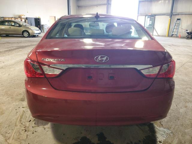 5NPEB4AC0DH572064 - 2013 HYUNDAI SONATA GLS BURGUNDY photo 6