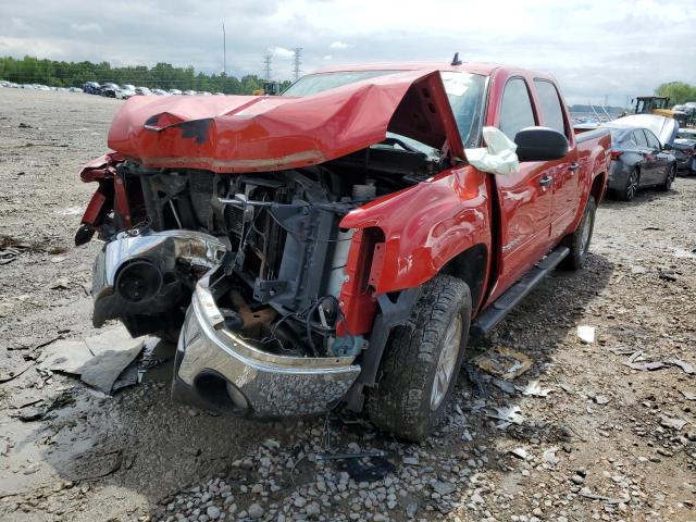 3GTP2VE36BG201554 - 2011 GMC SIERRA K1500 SLE RED photo 1