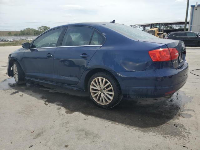 3VWLX7AJ8BM325484 - 2011 VOLKSWAGEN JETTA SEL BLUE photo 2