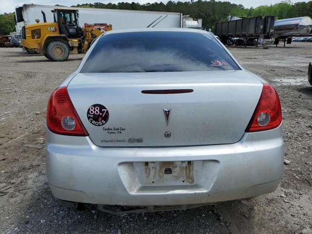 1G2ZA5EB5A4148672 - 2010 PONTIAC G6 SILVER photo 6