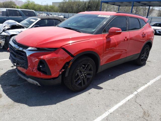 3GNKBCRSXLS574425 - 2020 CHEVROLET BLAZER 2LT RED photo 1