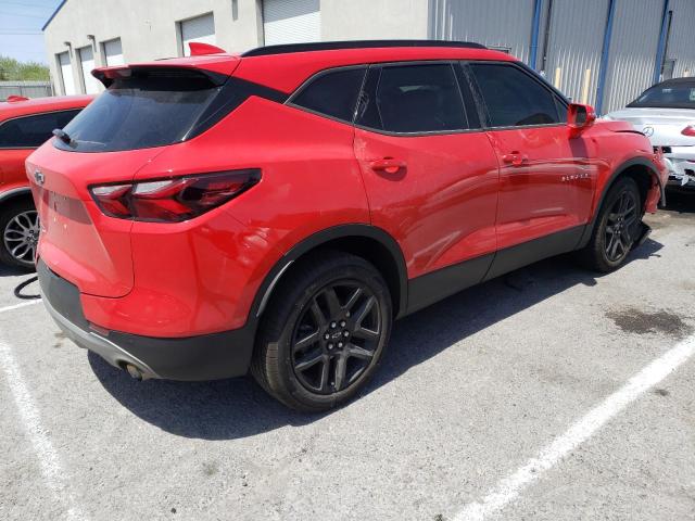 3GNKBCRSXLS574425 - 2020 CHEVROLET BLAZER 2LT RED photo 3