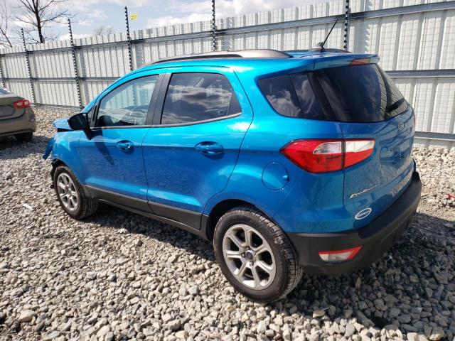 MAJ3P1TE0JC237339 - 2018 FORD ECOSPORT SE Azul foto 2