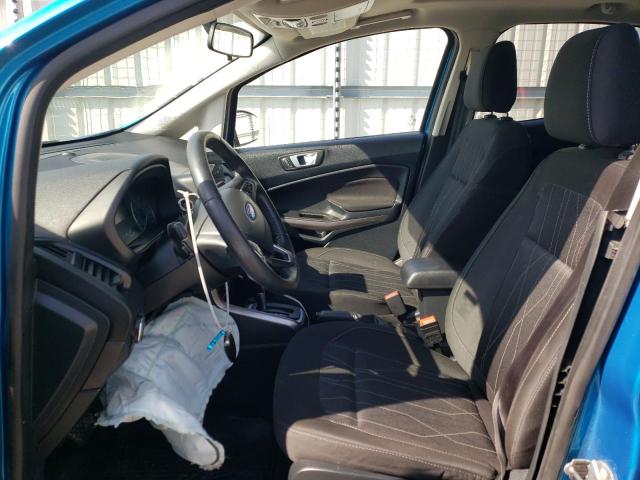 MAJ3P1TE0JC237339 - 2018 FORD ECOSPORT SE Azul foto 7