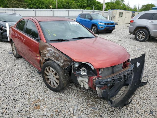 4A32B2FF5CE010263 - 2012 MITSUBISHI GALANT FE RED photo 4