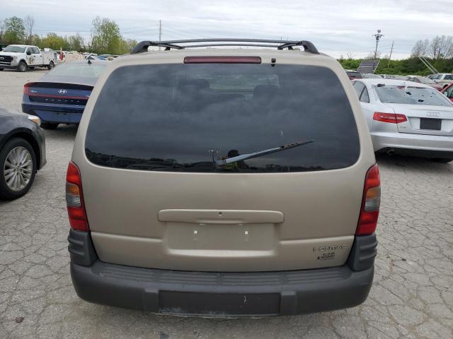 1GMDX03E73D199822 - 2003 PONTIAC MONTANA TAN photo 6