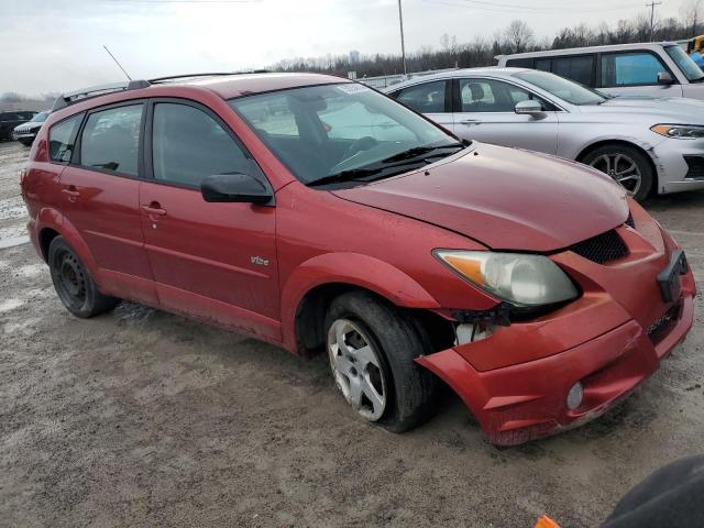 5Y2SM62884Z421078 - 2004 PONTIAC VIBE RED photo 4