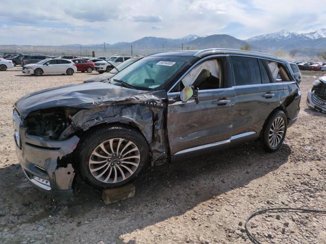 5LM5J7XC0LGL11413 - 2020 LINCOLN AVIATOR RESERVE 灰色 照片 1