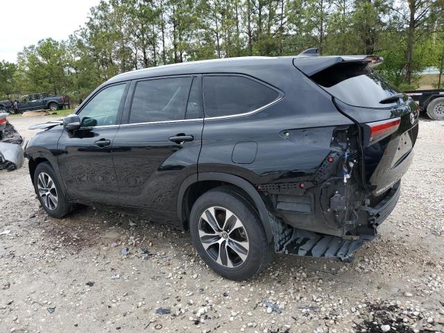 5TDGZRAH1NS553600 - 2022 TOYOTA HIGHLANDER XLE 黑色 照片 2