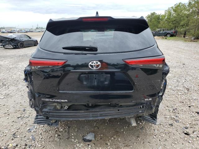 5TDGZRAH1NS553600 - 2022 TOYOTA HIGHLANDER XLE 黑色 照片 6