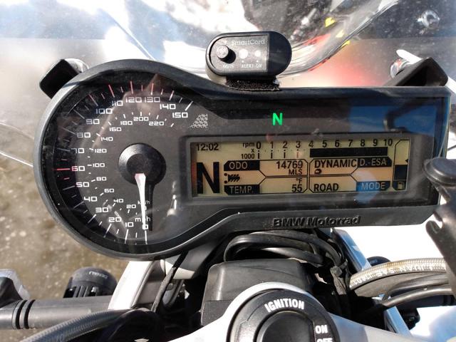 WB10A1404FZ196670 - 2015 BMW R1200 R SILVER photo 8