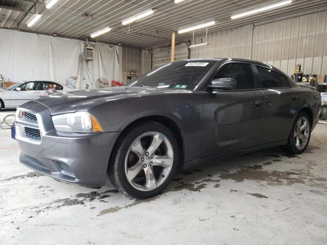 2C3CDXBG6EH349840 - 2014 DODGE CHARGER SE GRAY photo 1
