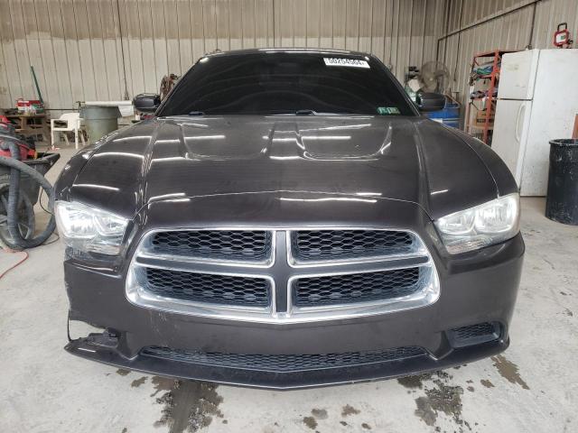 2C3CDXBG6EH349840 - 2014 DODGE CHARGER SE GRAY photo 5