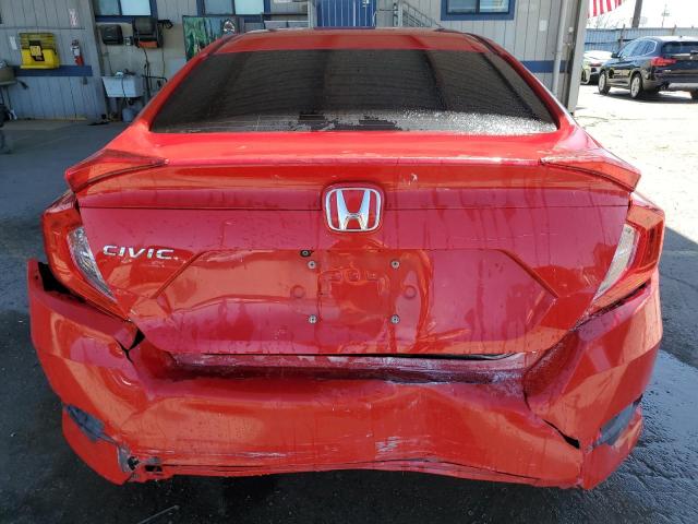 2HGFC2F55GH554772 - 2016 HONDA CIVIC LX RED photo 6