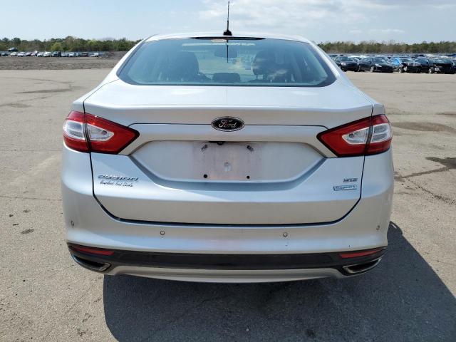 3FA6P0H90DR136780 - 2013 FORD FUSION SE SILVER photo 6