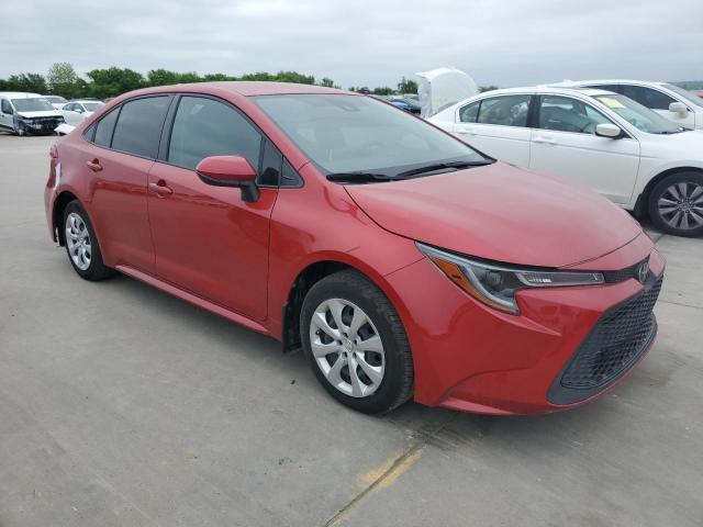 JTDEPMAE4MJ156061 - 2021 TOYOTA COROLLA LE RED photo 4