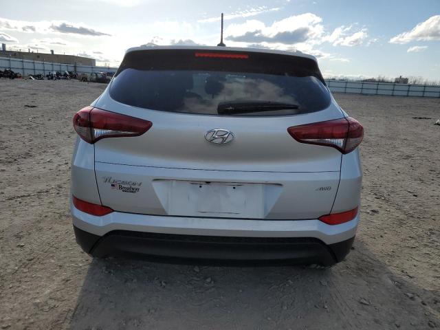 KM8J3CA42HU316563 - 2017 HYUNDAI TUCSON LIMITED SILVER photo 6