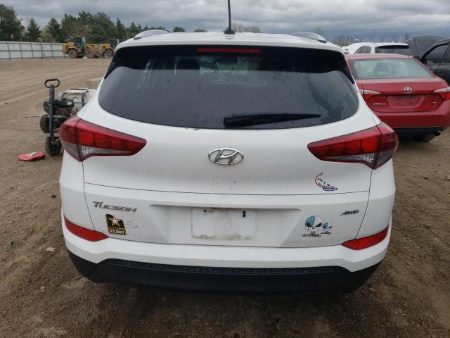 KM8J3CA48GU154033 - 2016 HYUNDAI TUCSON LIMITED WHITE photo 6