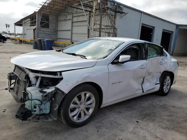 1G1ZD5ST5LF043887 - 2020 CHEVROLET MALIBU LT WHITE photo 1