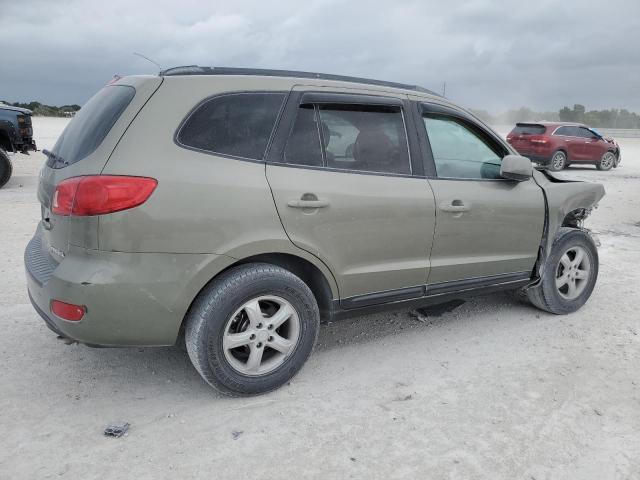 5NMSG13D18H143284 - 2008 HYUNDAI SANTA FE GLS GRAY photo 3