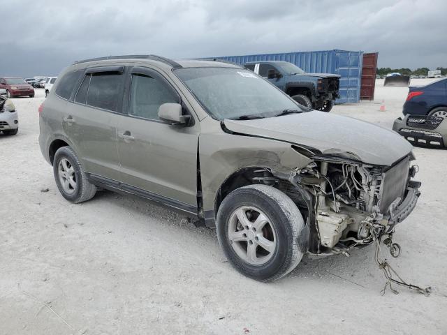 5NMSG13D18H143284 - 2008 HYUNDAI SANTA FE GLS GRAY photo 4