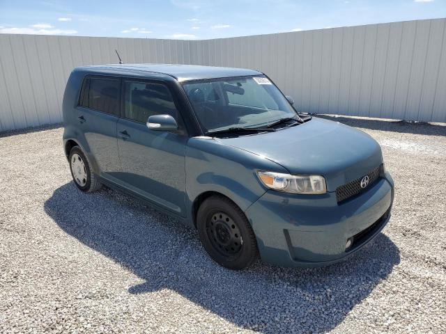 JTLKE50EX81037716 - 2008 TOYOTA SCION XB BLUE photo 4