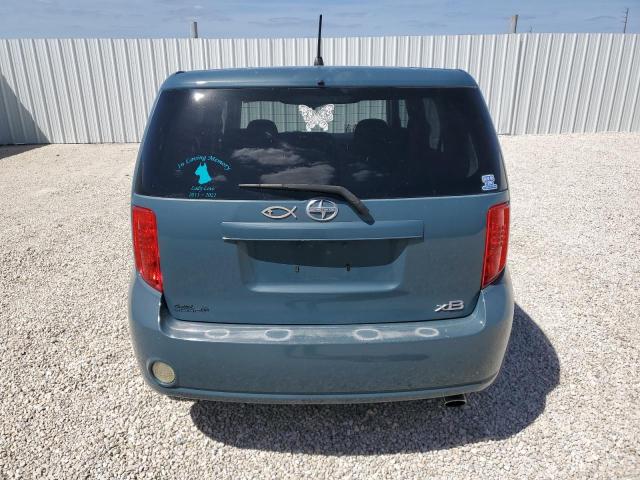 JTLKE50EX81037716 - 2008 TOYOTA SCION XB BLUE photo 6