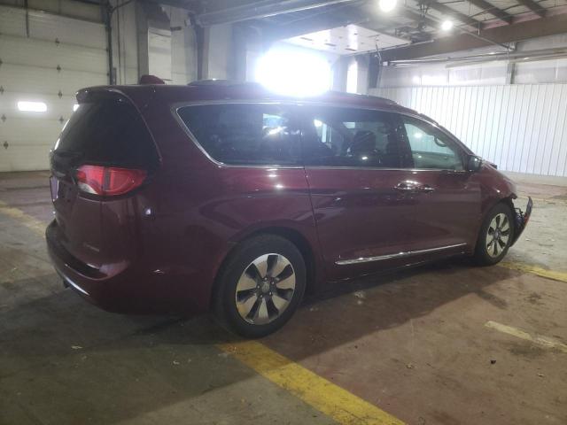 2C4RC1N76JR139714 - 2018 CHRYSLER PACIFICA HYBRID LIMITED BURGUNDY photo 3