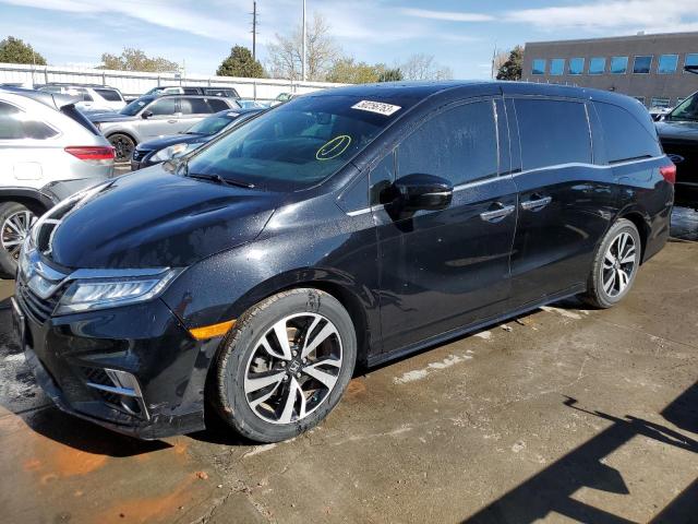 5FNRL6H9XJB005889 - 2018 HONDA ODYSSEY ELITE BLACK photo 1