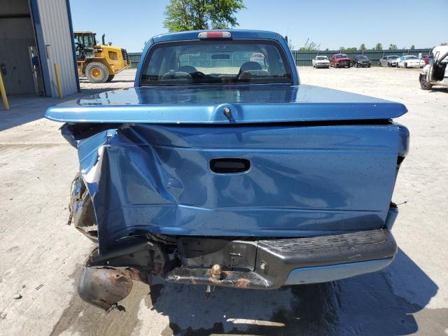 1D7HL38N64S505553 - 2004 DODGE DAKOTA QUAD SPORT BLUE photo 6