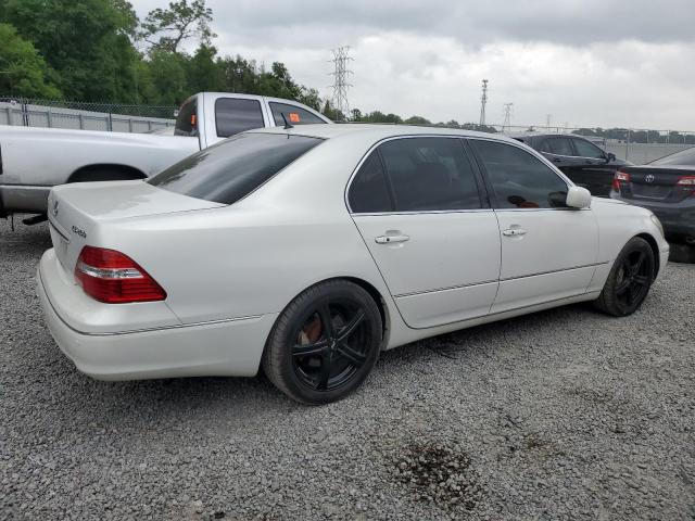 JTHBN36F040152355 - 2004 LEXUS LS 430 WHITE photo 3