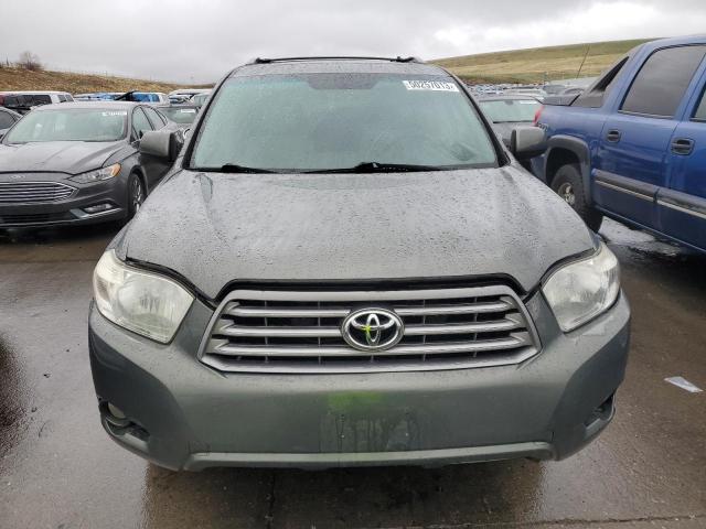 5TDJK3EH8AS030568 - 2010 TOYOTA HIGHLANDER SE GRAY photo 5