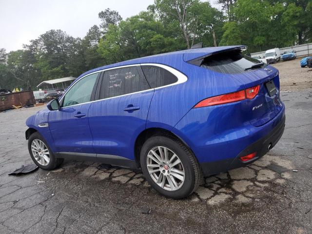 SADCK2GX5LA634610 - 2020 JAGUAR F-PACE PRESTIGE BLUE photo 2