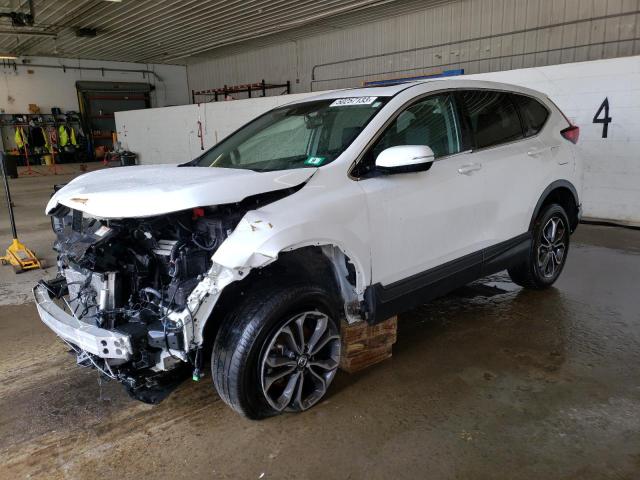 2HKRW2H82NH644296 - 2022 HONDA CR-V EXL WHITE photo 1