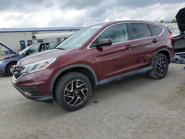 2HKRM4H47GH607360 - 2016 HONDA CR-V SE BURGUNDY photo 1