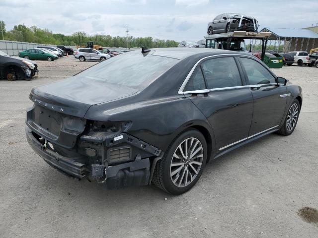 1LN6L9SK2K5600590 - 2019 LINCOLN CONTINENTA SELECT BLACK photo 3