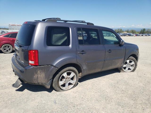 5FNYF4H54FB077585 - 2015 HONDA PILOT EXL CHARCOAL photo 3