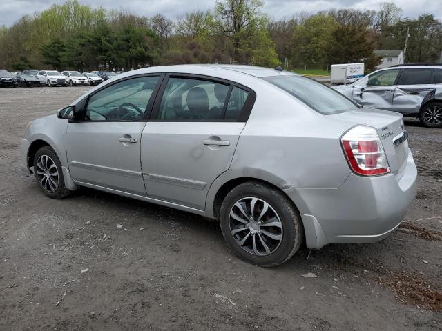 3N1AB6AP0AL700444 - 2010 NISSAN SENTRA 2.0 SILVER photo 2