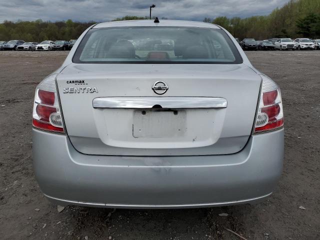 3N1AB6AP0AL700444 - 2010 NISSAN SENTRA 2.0 SILVER photo 6