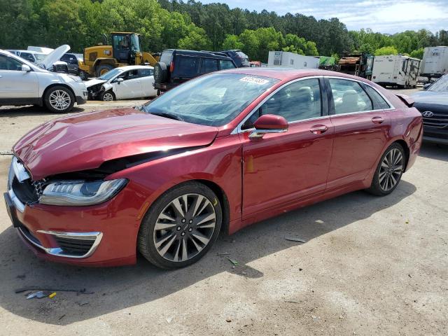 3LN6L5E90JR628207 - 2018 LINCOLN MKZ RESERVE ბურგუნდია ფოტო 1