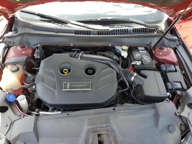 3LN6L5E90JR628207 - 2018 LINCOLN MKZ RESERVE ბურგუნდია ფოტო 11