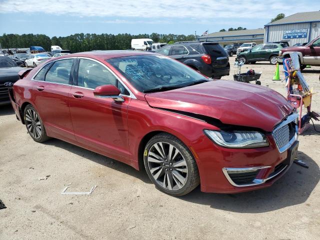 3LN6L5E90JR628207 - 2018 LINCOLN MKZ RESERVE BURGUNDY photo 4