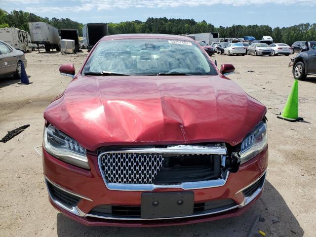 3LN6L5E90JR628207 - 2018 LINCOLN MKZ RESERVE ბურგუნდია ფოტო 5