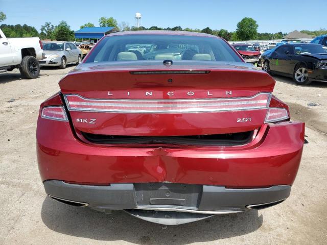 3LN6L5E90JR628207 - 2018 LINCOLN MKZ RESERVE ბურგუნდია ფოტო 6