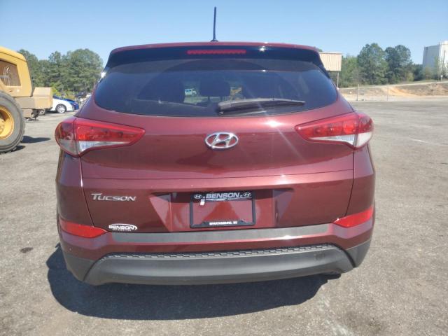 KM8J23A43HU509890 - 2017 HYUNDAI TUCSON SE BURGUNDY photo 6